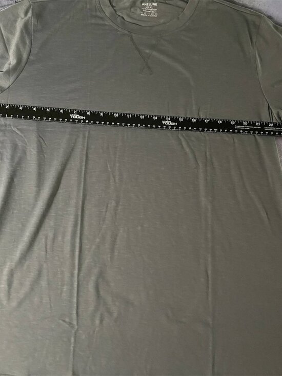 Men's Gray Short Sleeve T-Shirt Size XL - Picture 6 of 6